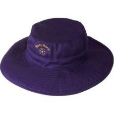 Baby Banz - klobouček s UV BABY fialový - bavlna